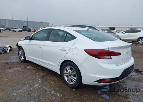 2020 Hyundai Elantra Sel z USA, uszkodzony, nr VIN 5NPD84LF7LH525694